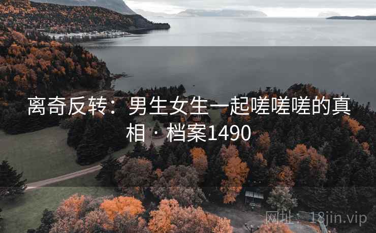 离奇反转：男生女生一起嗟嗟嗟的真相 · 档案1490